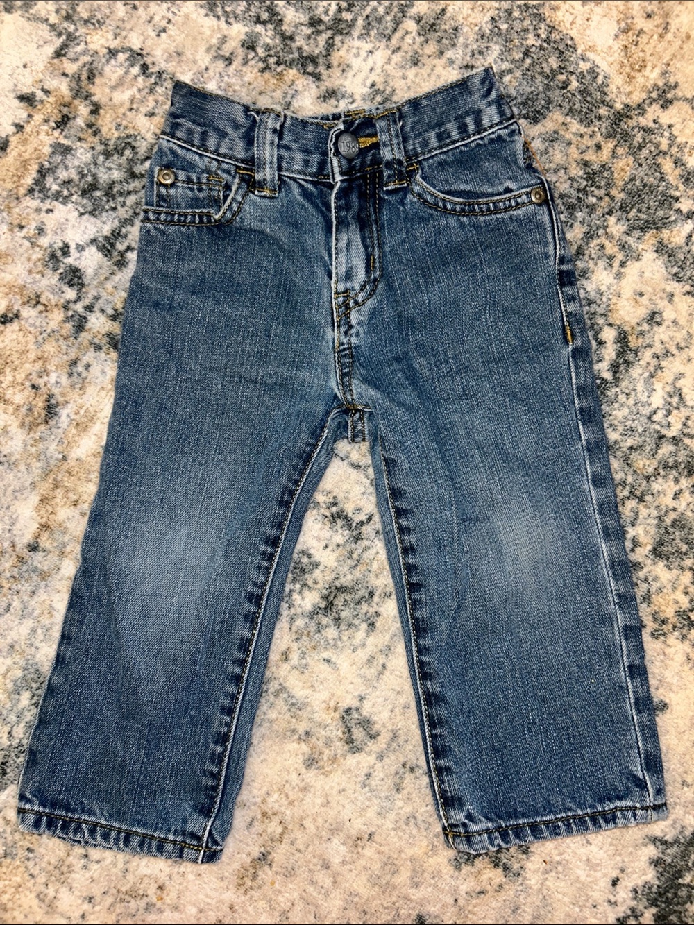 Kids Straight-Leg Jeans Blue